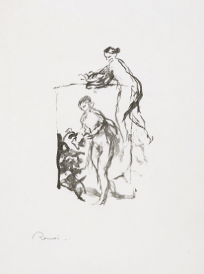 Femme au Cap de Vigne, 3eme Ve by Pierre-Auguste Renoir