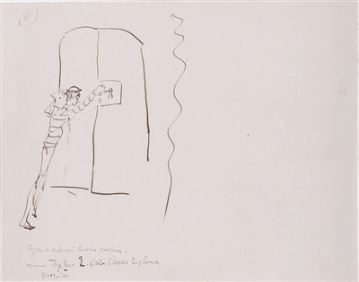 Submersion #11 by Henri de Toulouse-Lautrec