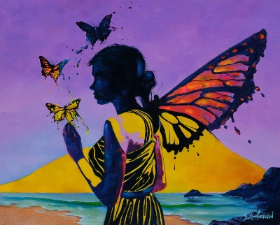 Butterfly Whisperer by Jim Warren