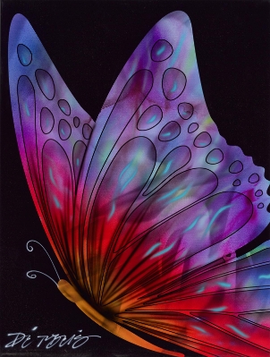 Butterfly Of Vibrance by Chris DeRubeis