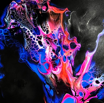 Cobalt Splash by Celeste Reiter