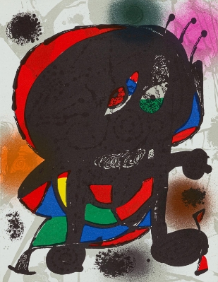 Lithograph III Vol. III by Joan Miro