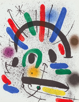 Lithograph II Vol. I by Joan Miro