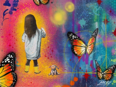 Innocence Lost 10 by Kelly (RISK) Graval
