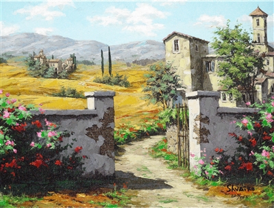 Afternoon In Tuscany by Viktor Shvaiko