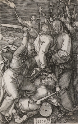 Betrayal of Christ          from 'The Engraved Passion' by Albrecht Durer