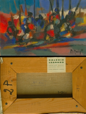 Chevaliers, 1963 by Marcel Mouly