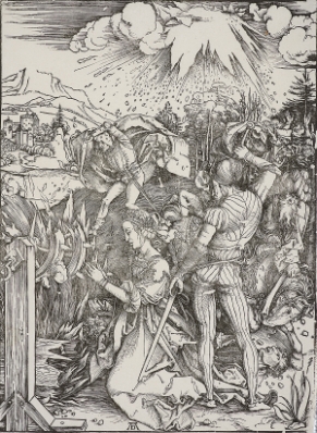 Martyrdom of St. Catherine by Albrecht Durer
