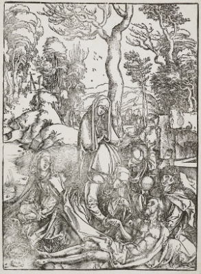 Lamentation for Christ, The by Albrecht Durer