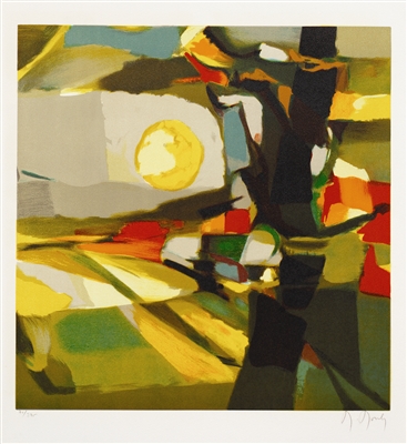 Champ de Ble au Soleil by Marcel Mouly