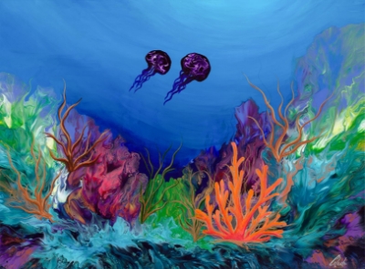 Deep Sea Duo by Celeste Reiter
