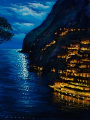 Amalfi Evening by Walfrido