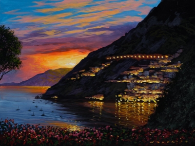 Amalfi Sunset by Walfrido
