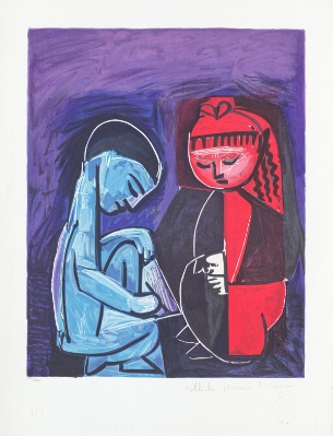 Deux Enfants Claude et Paloma (Two Children: Claude and Paloma) by Marina Picasso