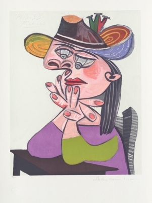 Buste de Femme Assise - Les Mn by Marina Picasso
