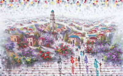 Holy Land Jerusalem by Solomon Hwang