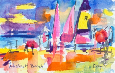 Abstract Beach by Duaiv