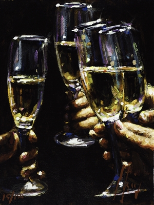 Brindis Con Champagne by Fabian Perez