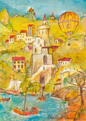 A Small Bay by Vasily Kafanov