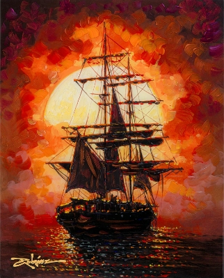 Blazing Sun by Rodel Gonzalez