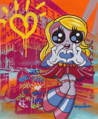 Anime Heart pop by Miguel Paredes
