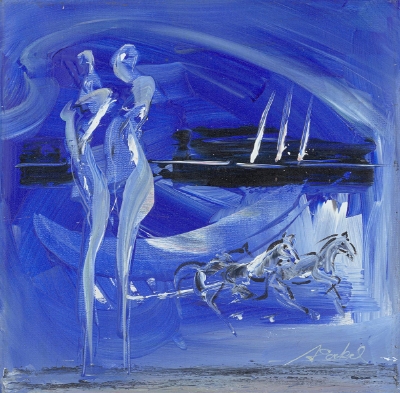 Blue Hour by Alfred Gockel