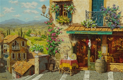 San Trovaro Taverna by Viktor Shvaiko