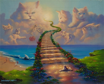 All Cats Go To Heaven by Jim Warren