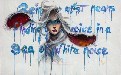 Being an Artist by Kat Tatz
