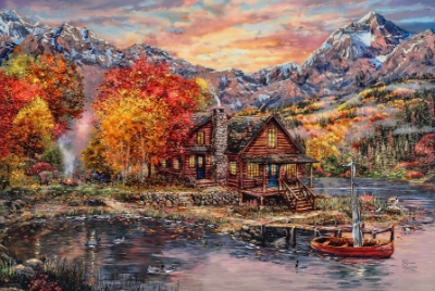 A Perfect Fall Day by Thomas Kinkade Studios