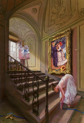 Ballerinas Time by Orlando Quevedo