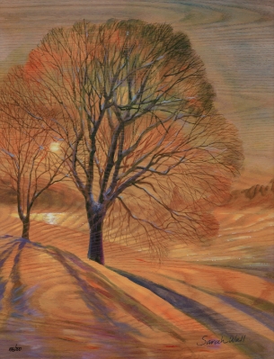 Autumn Scene by Sarah Wall
