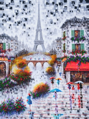 Afternoon in Paris by Solomon Hwang