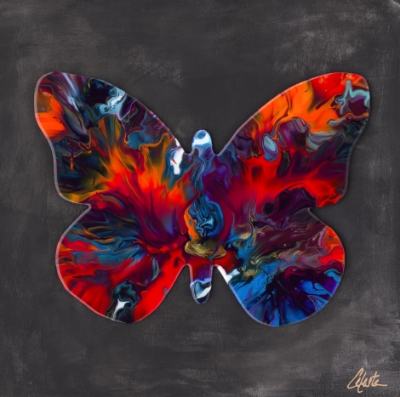 Cosmic Butterfly by Celeste Reiter