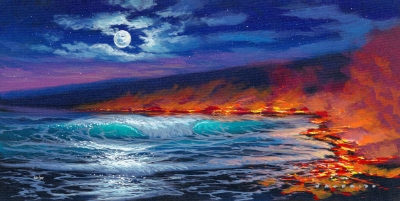 A Dance of Fire and Water by Walfrido