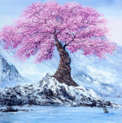 Blooming in Ice by Inam Inamullah