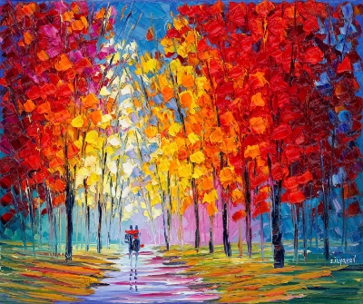 Autumn Romance (ver. 1) by Slava Ilyayev