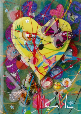 A Little Love Goes a Long Way (Yellow) by Marcus Glenn
