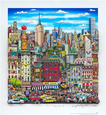 Its Just New York by Charles Fazzino