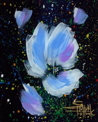 Blue Flower by Fishwick