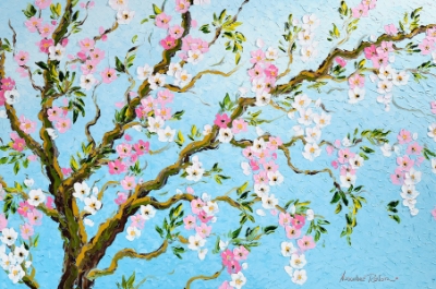 Cherry Blossom Festival Piece by Alexandre Renoir