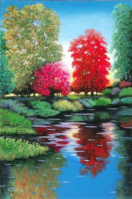 Evening Reflections by Gulnara Weinstein