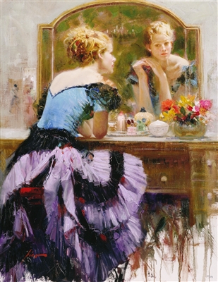 By The Mirror by Pino