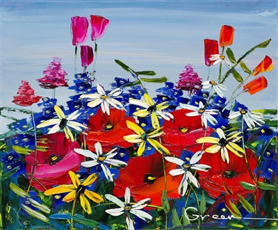 Spread Beautiful Colors All Around by Maya Green