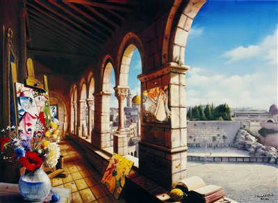 Holy Jerusalem by Orlando Quevedo