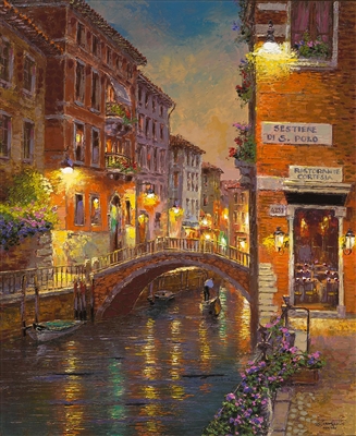Evening on the Canal by Sam Park