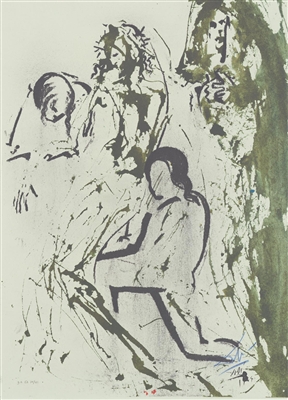 ...et tulit corpus Iesu(...and took the body of Jesus away) by Salvador Dali