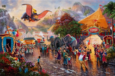 Dumbo by Thomas Kinkade Studios