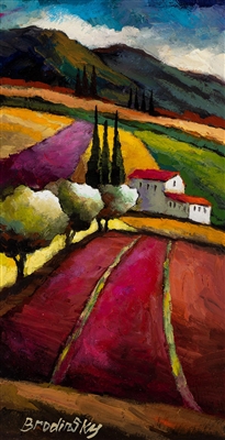 Mountain at the Distance II by Slava Brodinsky