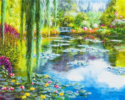 Monet's Garden by Sam Park